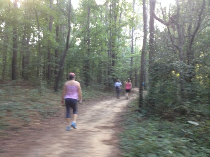 Miccousukee Greenway in the woods