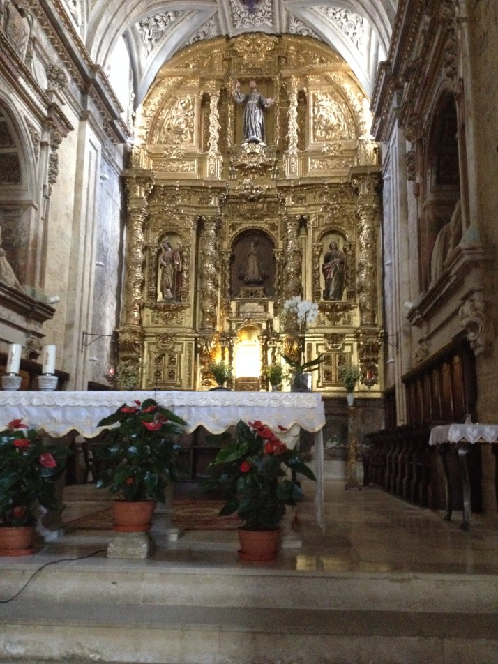 Every village has a large Cathedral