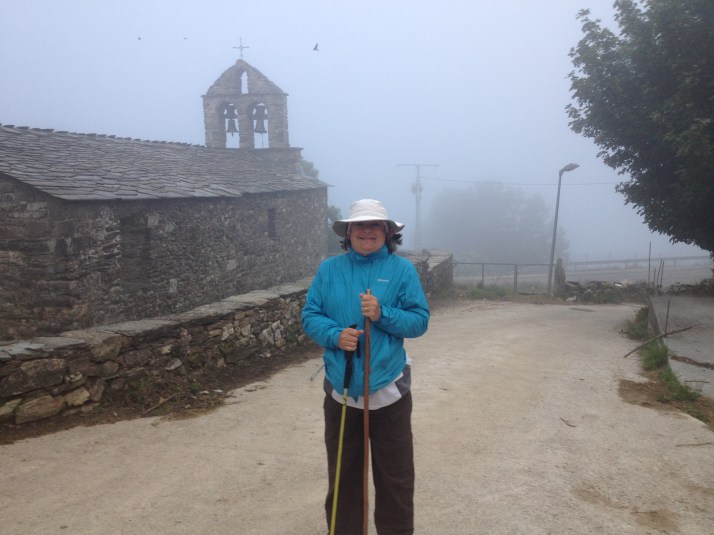 Cold and foggy start on the mountain