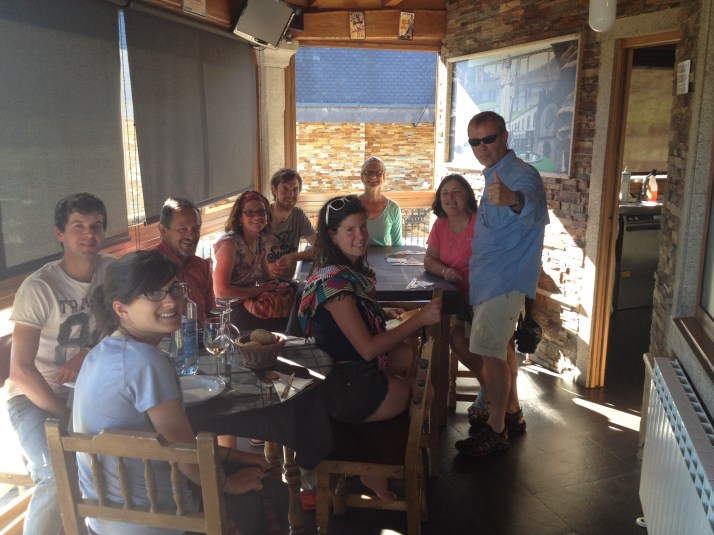 Ending the day with the CIA tribe breaking bread in Photomarin