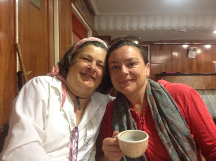 Morgan with Sheyna from Ireland